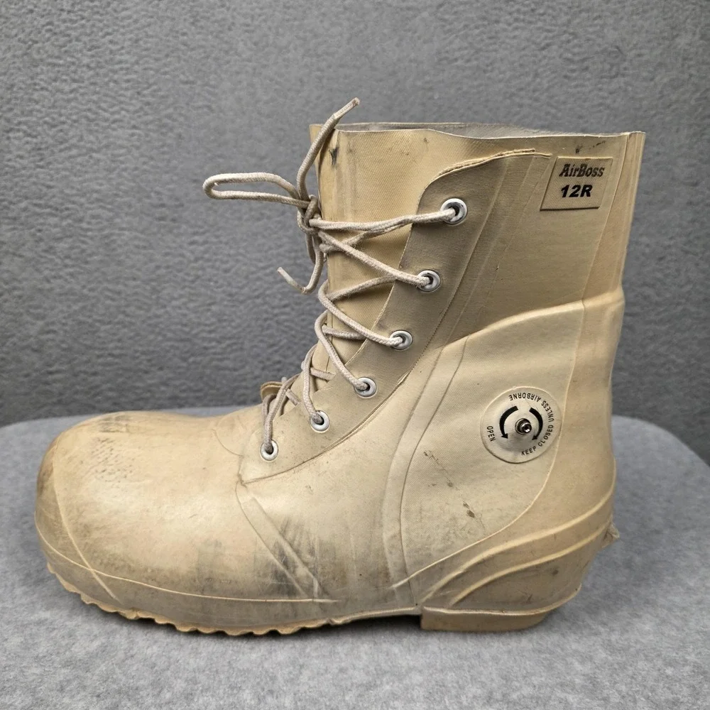 US Military Army White Airboss Mickey Mouse‎ Boots Extreme Cold Weather 12R